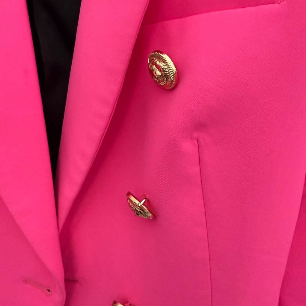 Like new! Stylish Pink and Blue Women's Blazers. Both fit like a size small. - Picture 2 of 8